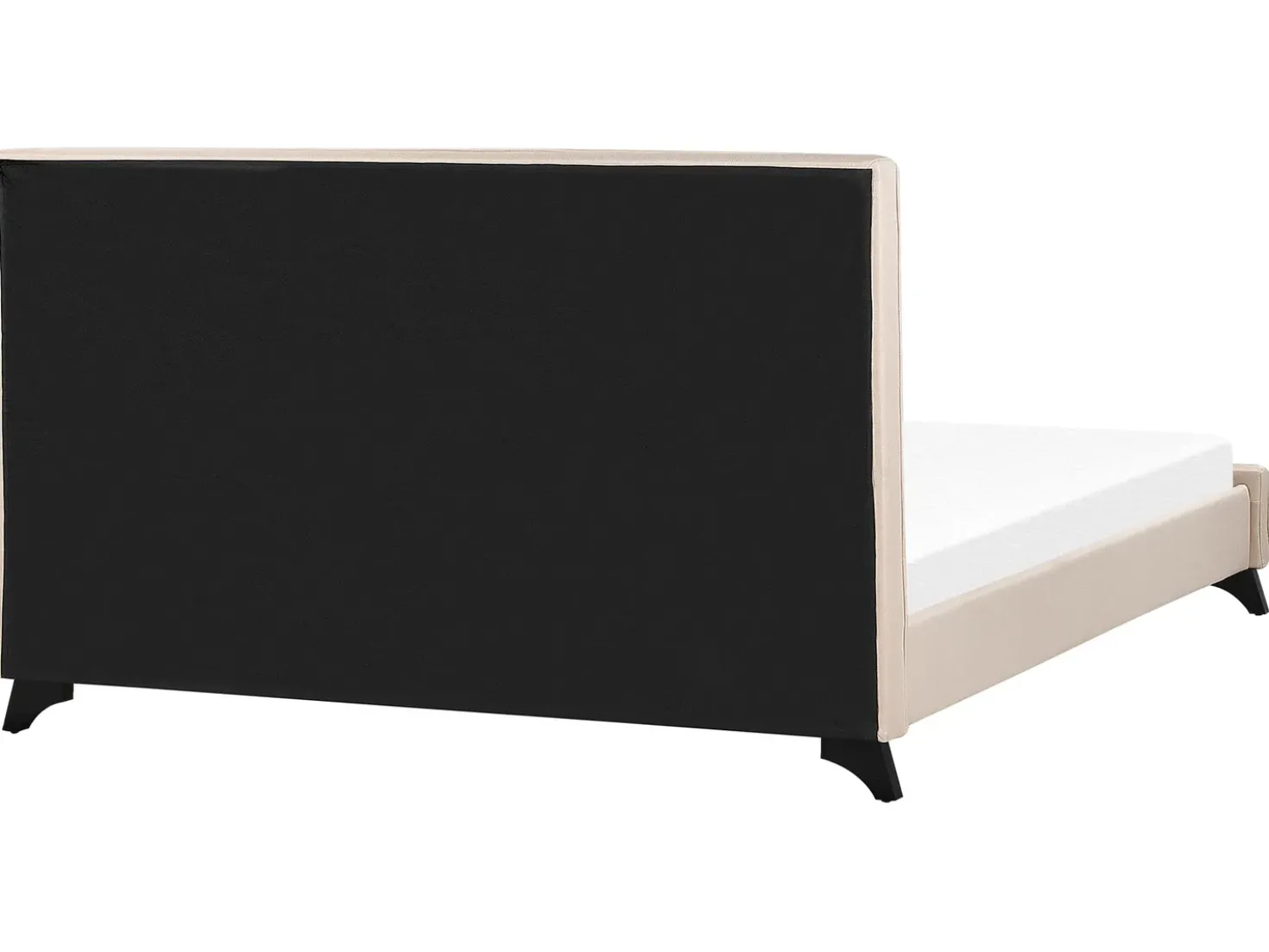 Letto Tessuto AMBASSADOR 160 x 200 cm Beige
