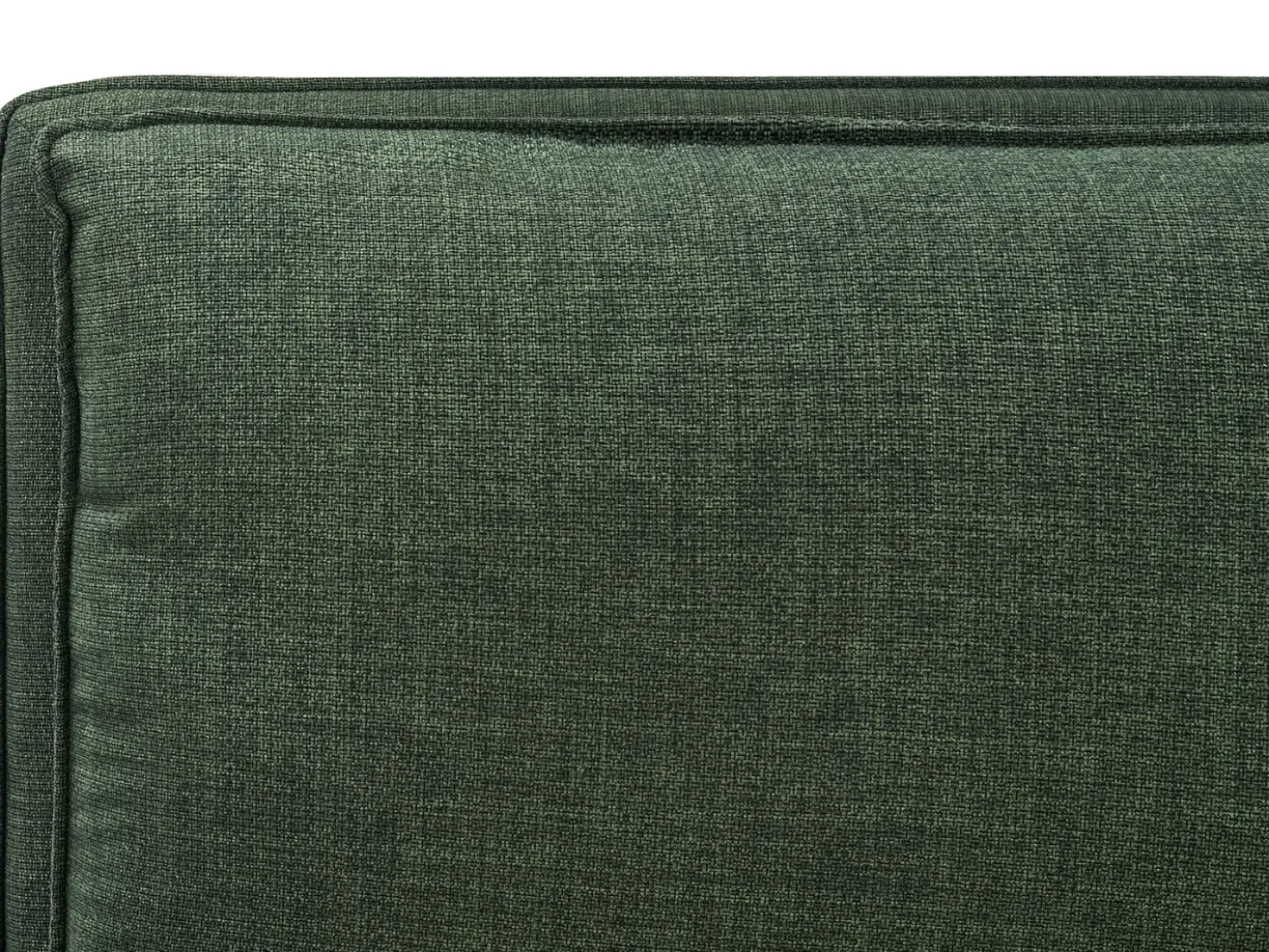 Letto Tessuto BAJONNA 180 x 200 cm Verde scuro