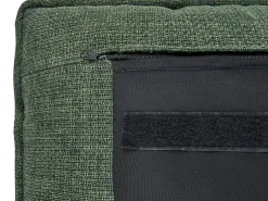 Letto Tessuto BAJONNA 180 x 200 cm Verde scuro