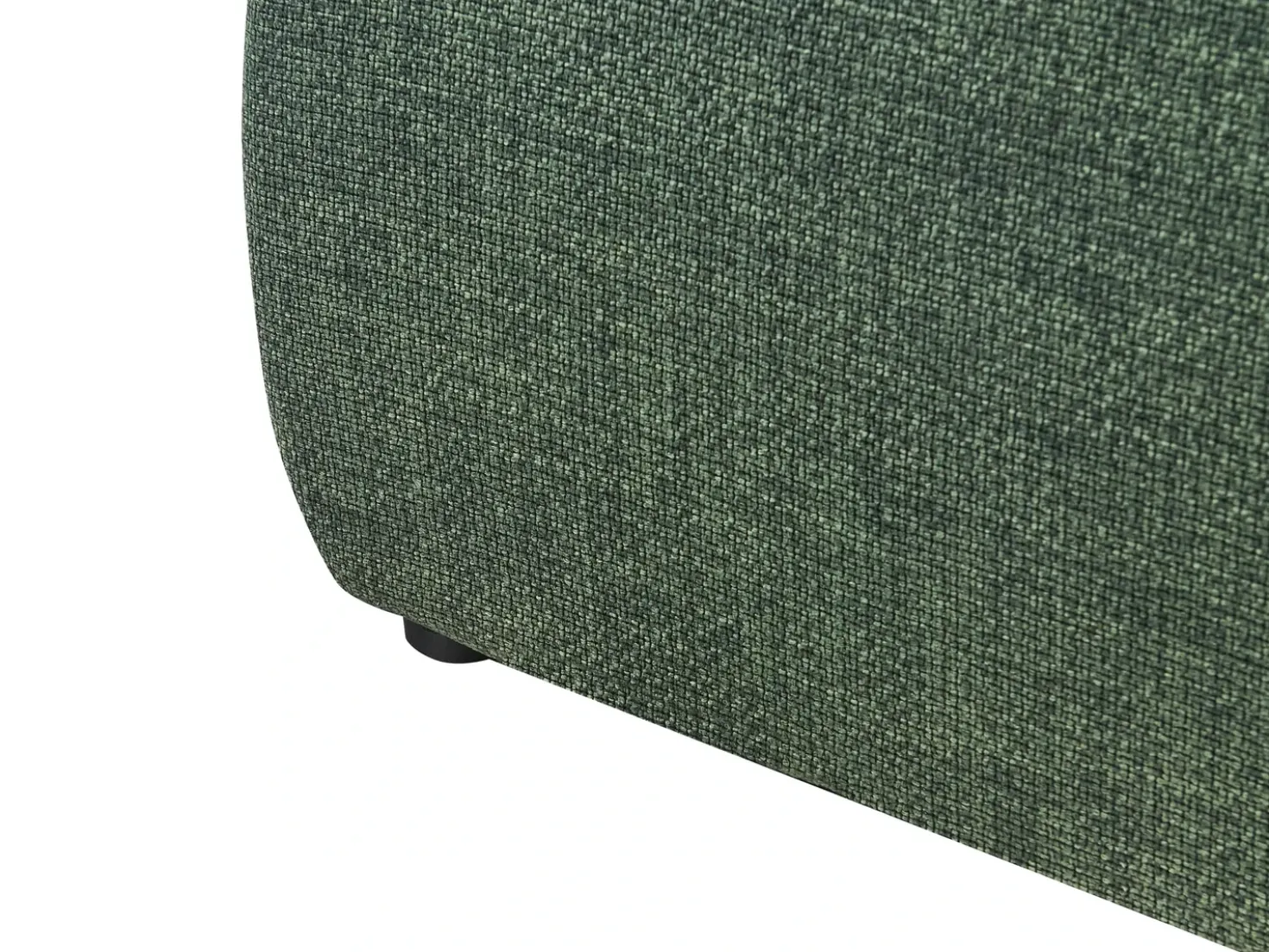 Letto Tessuto BAJONNA 180 x 200 cm Verde scuro