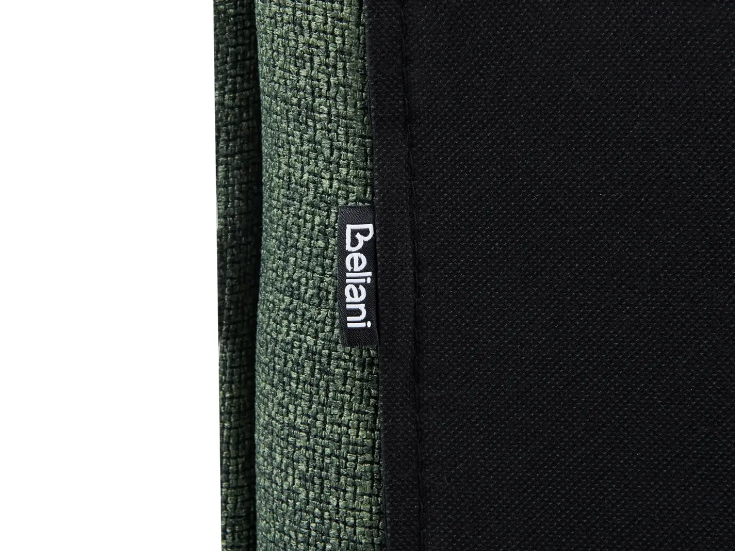 Letto Tessuto BAJONNA 180 x 200 cm Verde scuro