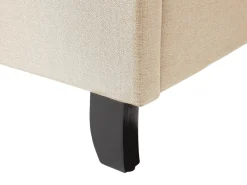 Letto Tessuto BORDEAUX 180 x 200 cm Beige