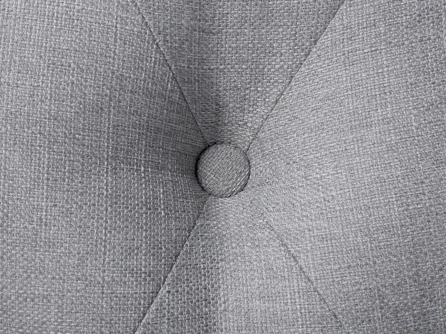 Letto Tessuto BORDEAUX 180 x 200 cm Grigio chiaro