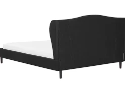 Letto Tessuto COLMAR 180 x 200 cm Nero