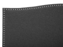 Letto Tessuto MONTPELLIER 180 x 200 cm LED Multicolore