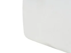 Letto Tessuto ORVILLE 180 x 200 cm Bianco sporco