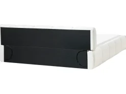 Letto Tessuto ORVILLE 180 x 200 cm Bianco sporco