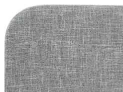 Letto Tessuto RENNES 180 x 200 cm Grigio chiaro