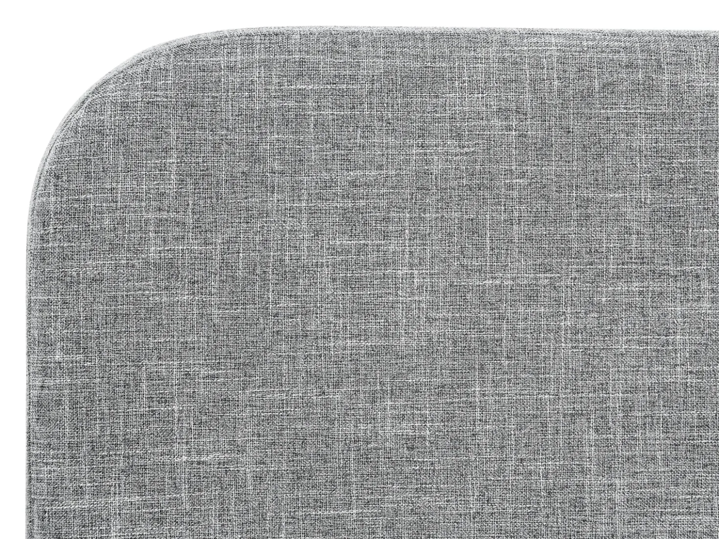 Letto Tessuto RENNES 180 x 200 cm Grigio chiaro