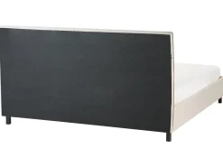 Letto Tessuto SENNEZ 180 x 200 cm Beige