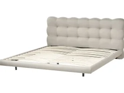 Letto Tessuto SOULISSE 180 x 200 cm Beige