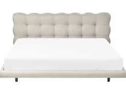 Letto Tessuto SOULISSE 180 x 200 cm Beige
