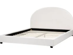 Letto Tessuto VAUCLUSE 180 x 200 cm Bianco sporco
