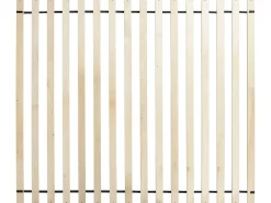 Letto Velluto a coste VALOGNES 180 x 200 cm Beige chiaro