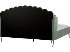 Letto Velluto AMBILLOU 180 x 200 cm Verde