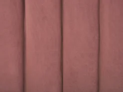 Letto Velluto AMBILLOU 180 x 200 cm Rosa