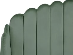 Letto Velluto AMBILLOU 120 x 200 cm Verde