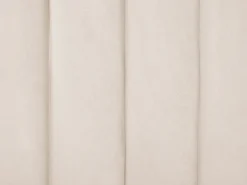 Letto Velluto AMBILLOU 180 x 200 cm Beige chiaro
