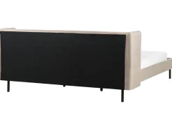Letto Velluto ARETTE 180 x 200 cm Tortora