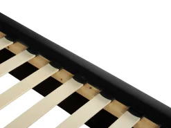 Letto Velluto AYETTE 160 x 200 cm Nero