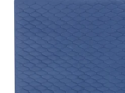 Letto Velluto BAYONNE 180 x 200 cm Blu