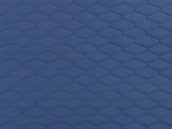 Letto Velluto BAYONNE 180 x 200 cm Blu