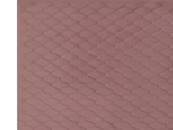 Letto Velluto BAYONNE 180 x 200 cm Rosa