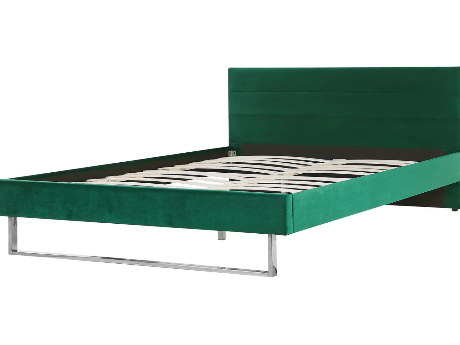 Letto Velluto BELLOU 180 x 200 cm Verde
