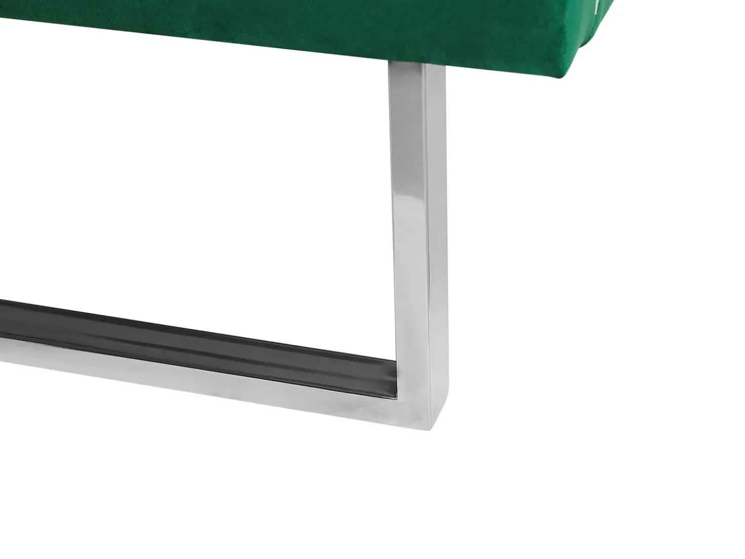 Letto Velluto BELLOU 180 x 200 cm Verde