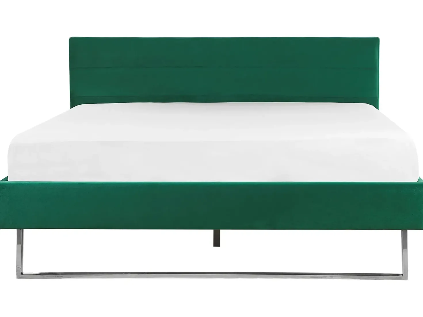 Letto Velluto BELLOU 180 x 200 cm Verde