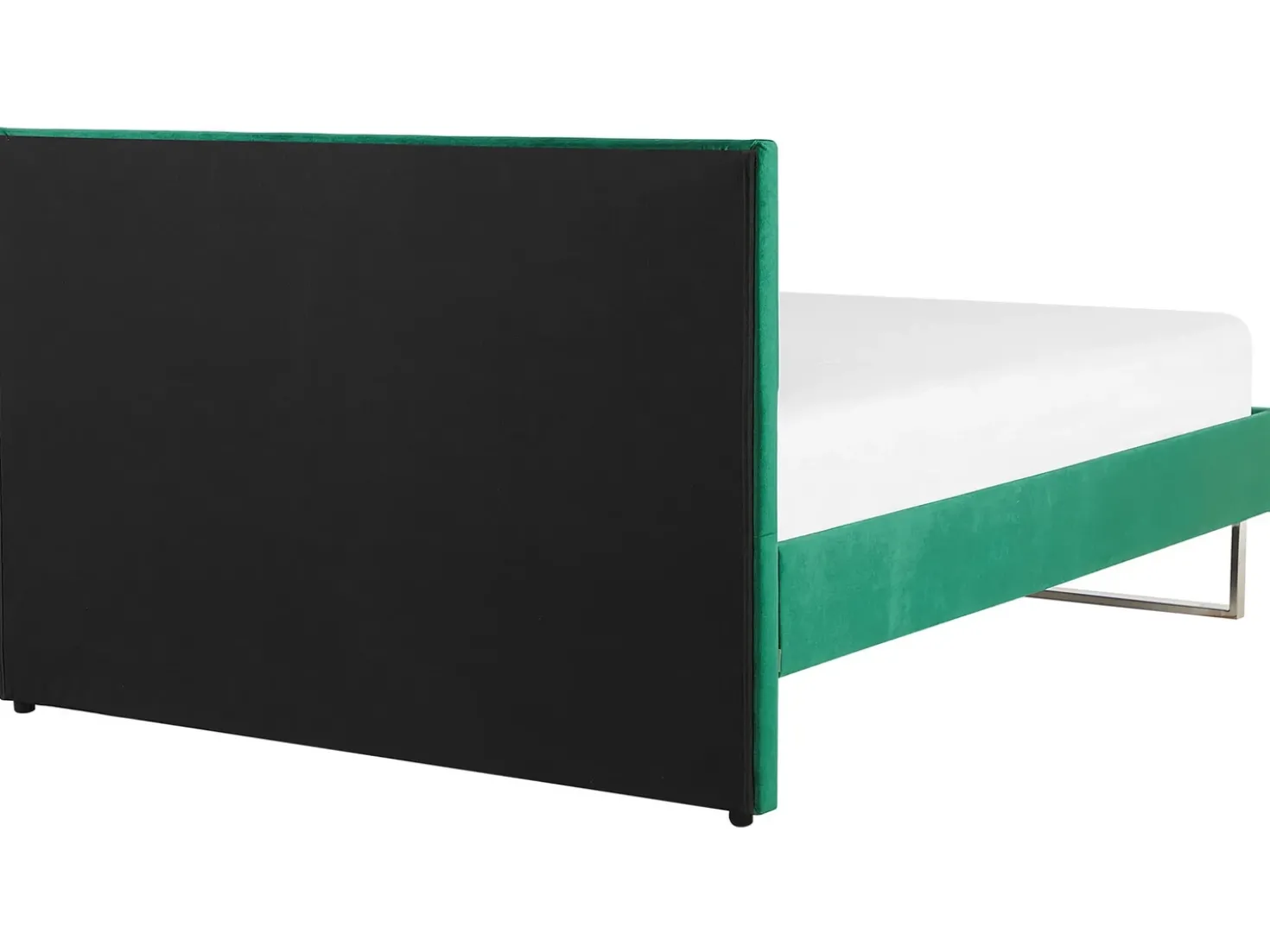 Letto Velluto BELLOU 180 x 200 cm Verde