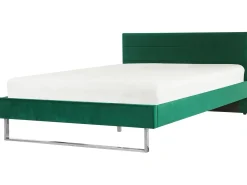Letto Velluto BELLOU 180 x 200 cm Verde