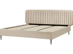 Letto Velluto BRIN 180 x 200 cm Tortora