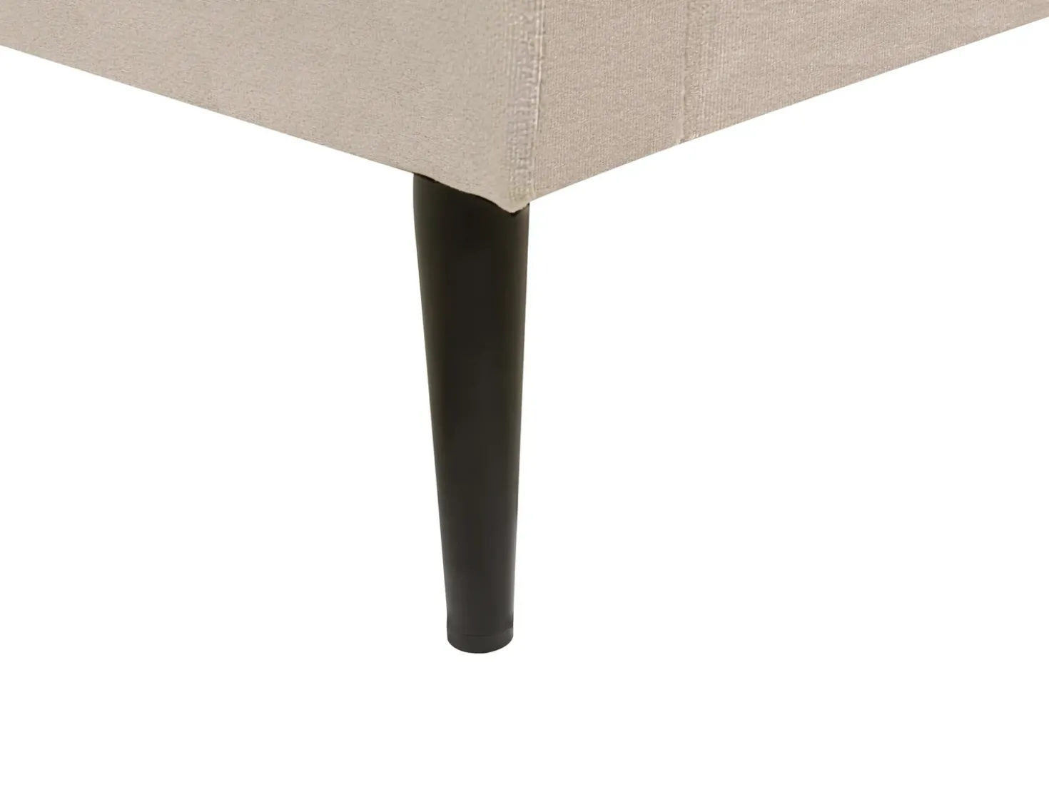 Letto Velluto BRIN 180 x 200 cm Tortora