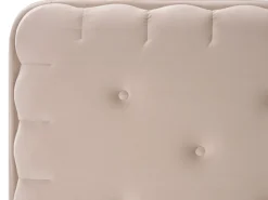 Letto Velluto CORSAINT 90 x 200 cm Beige