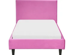 Letto Velluto FITOU 90 x 200 cm Fucsia