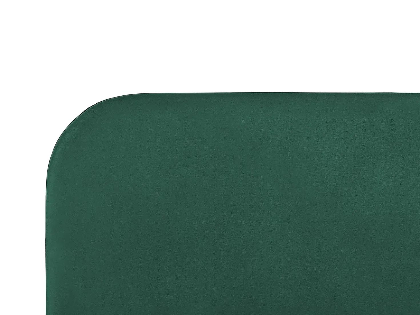 Letto Velluto FLAYAT 160 x 200 cm Verde smeraldo