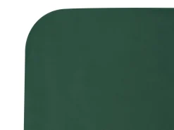 Letto Velluto FLAYAT 120 x 200 cm Verde scuro