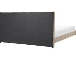 Letto Velluto LIMOUX 180 x 200 cm Tortora