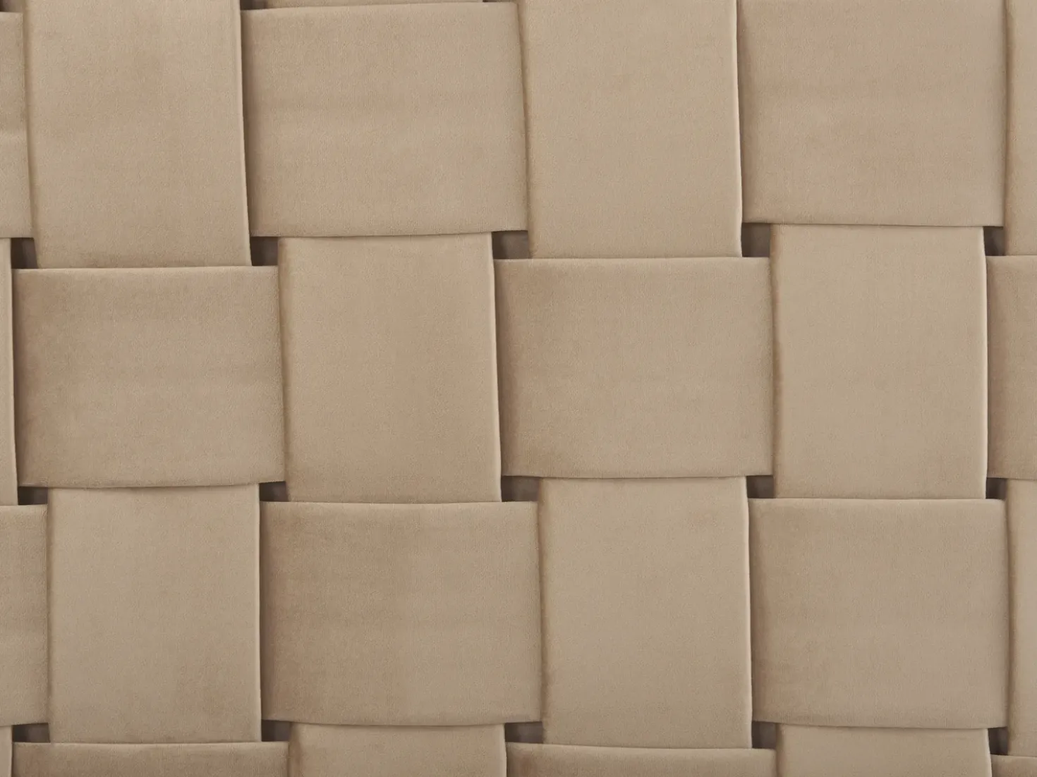 Letto Velluto LIMOUX 180 x 200 cm Tortora