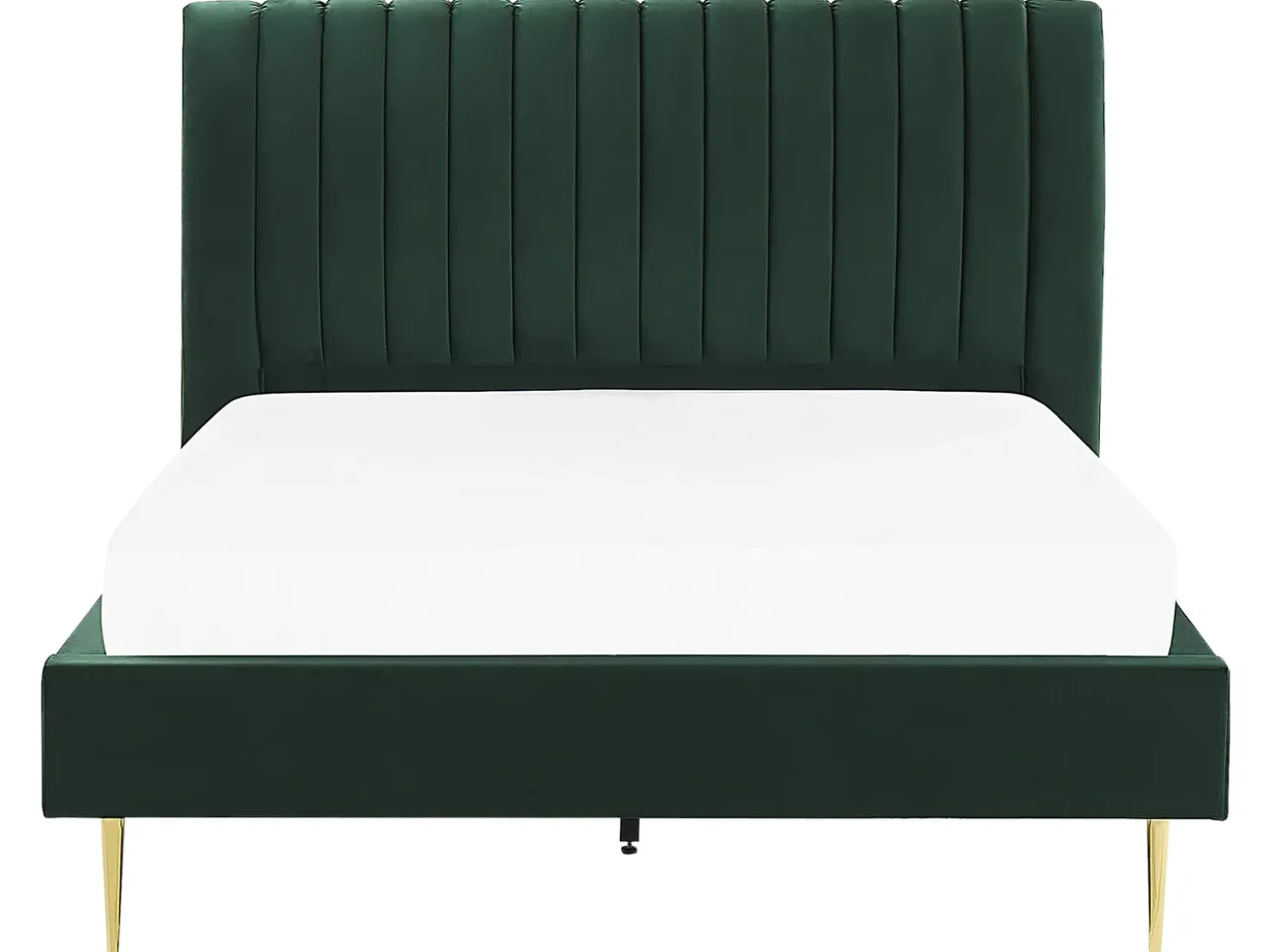 Letto Velluto MARVILLE 140 x 200 cm Verde smeraldo