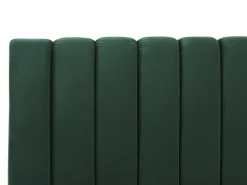 Letto Velluto MARVILLE 140 x 200 cm Verde smeraldo