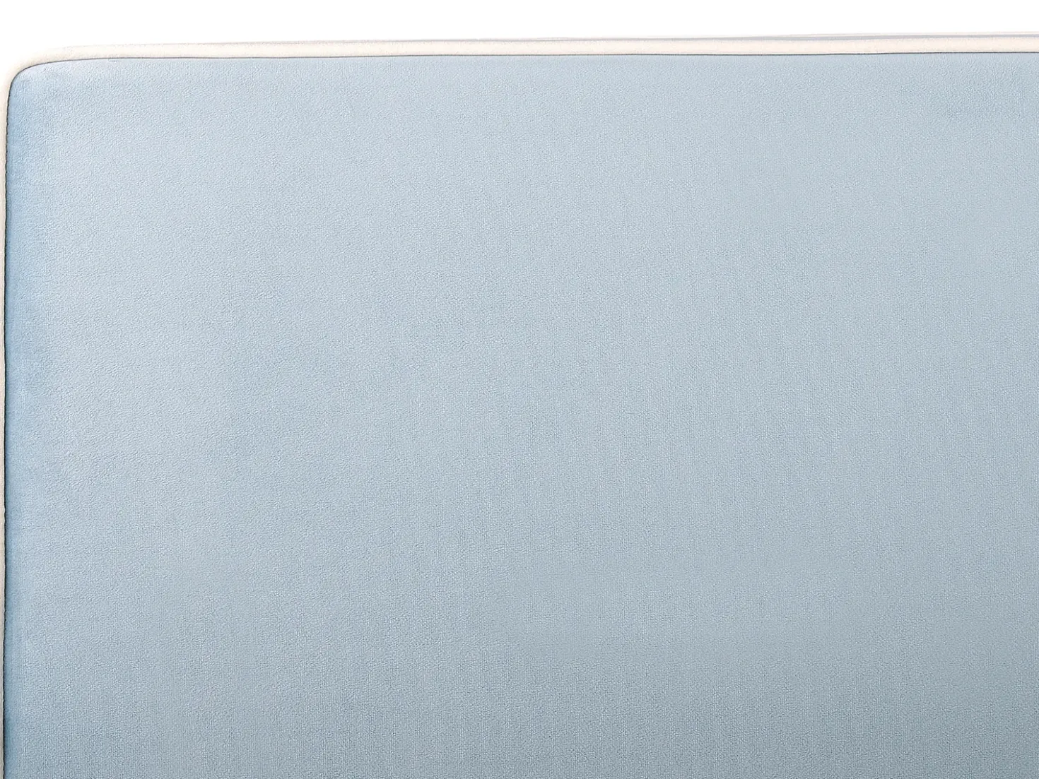 Letto Velluto TEENIE 90 x 200 cm Azzurro