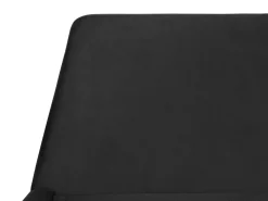 Letto Velluto VIENNE 180 x 200 cm Nero