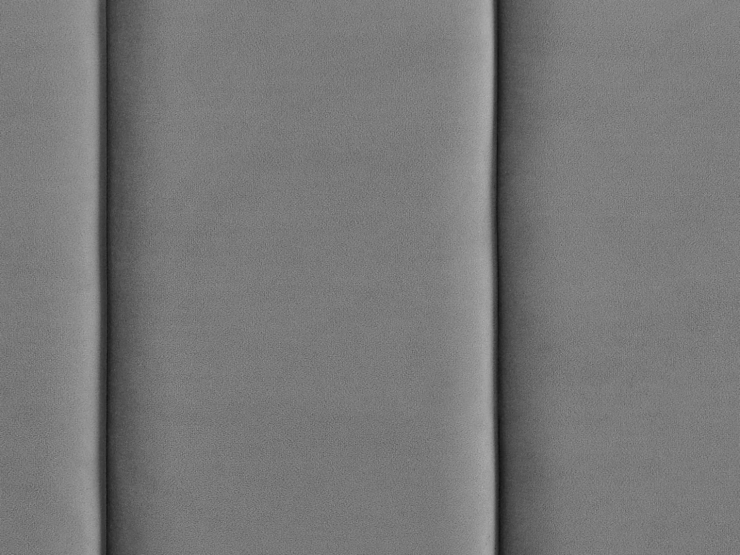 Letto Velluto VILLETTE 180 x 200 cm Grigio