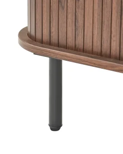 Libreria a 4 ripiani BRADLEY 180 cm Marrone scuro