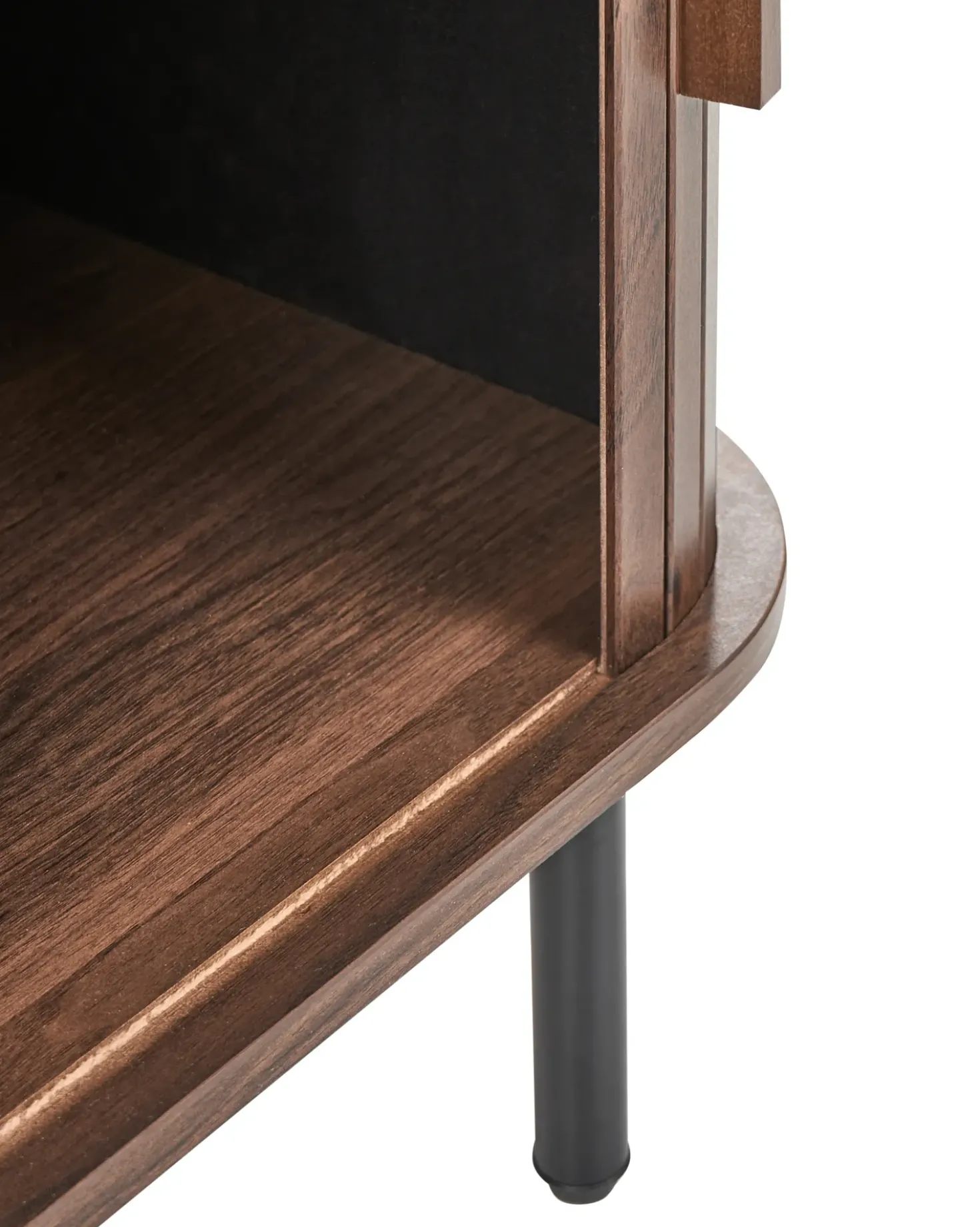 Libreria a 4 ripiani BRADLEY 180 cm Marrone scuro
