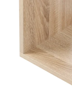 Libreria a 6 ripiani CHATEH 180 cm Marrone chiaro
