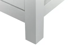 Libreria a 4 ripiani CLIO 180 cm Grigio chiaro