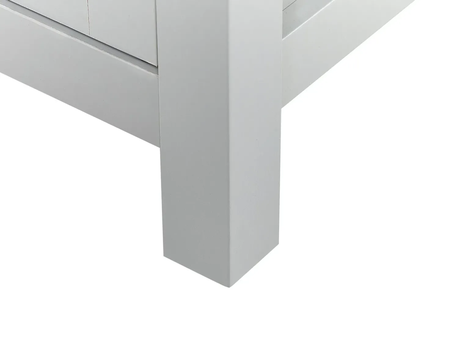 Libreria a 4 ripiani CLIO 180 cm Grigio chiaro